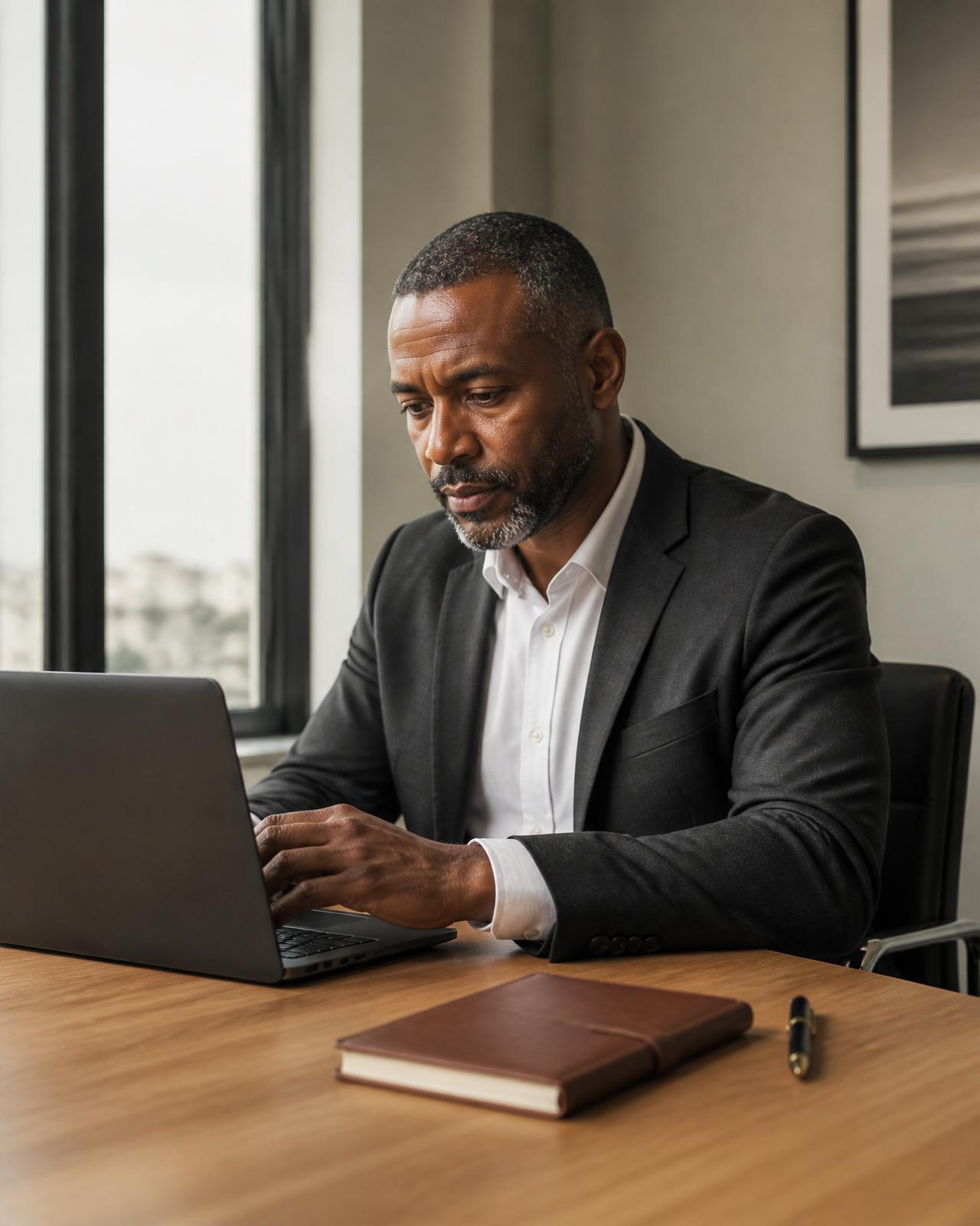 Consultor estratégico DMP trabalhando